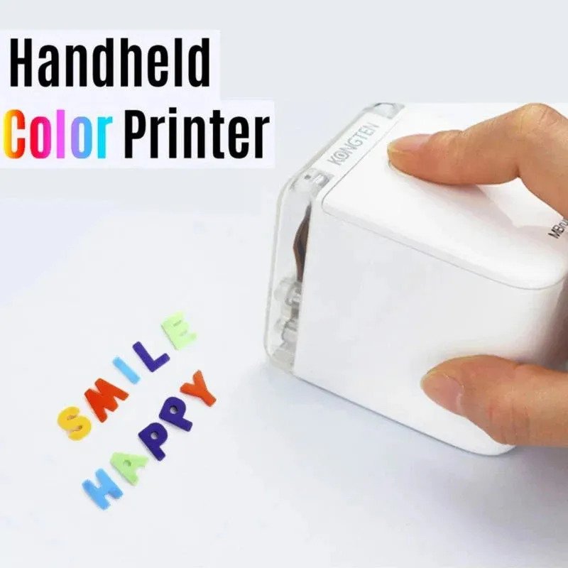 Wireless Bluetooth Mini Full Color Portable Printer